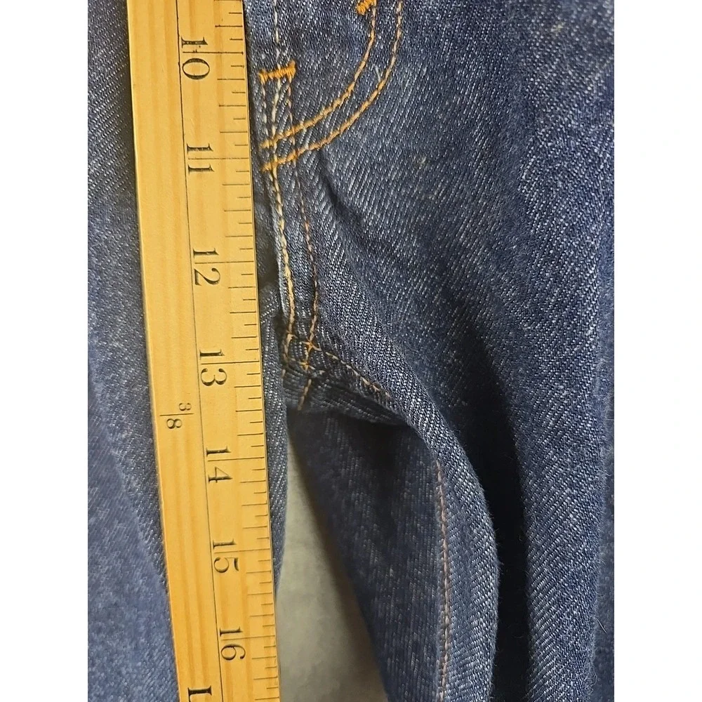 Levi's 505 Jeans Men's 44x30 Blue Denim‎ Straight Leg Workwear Durable NWT